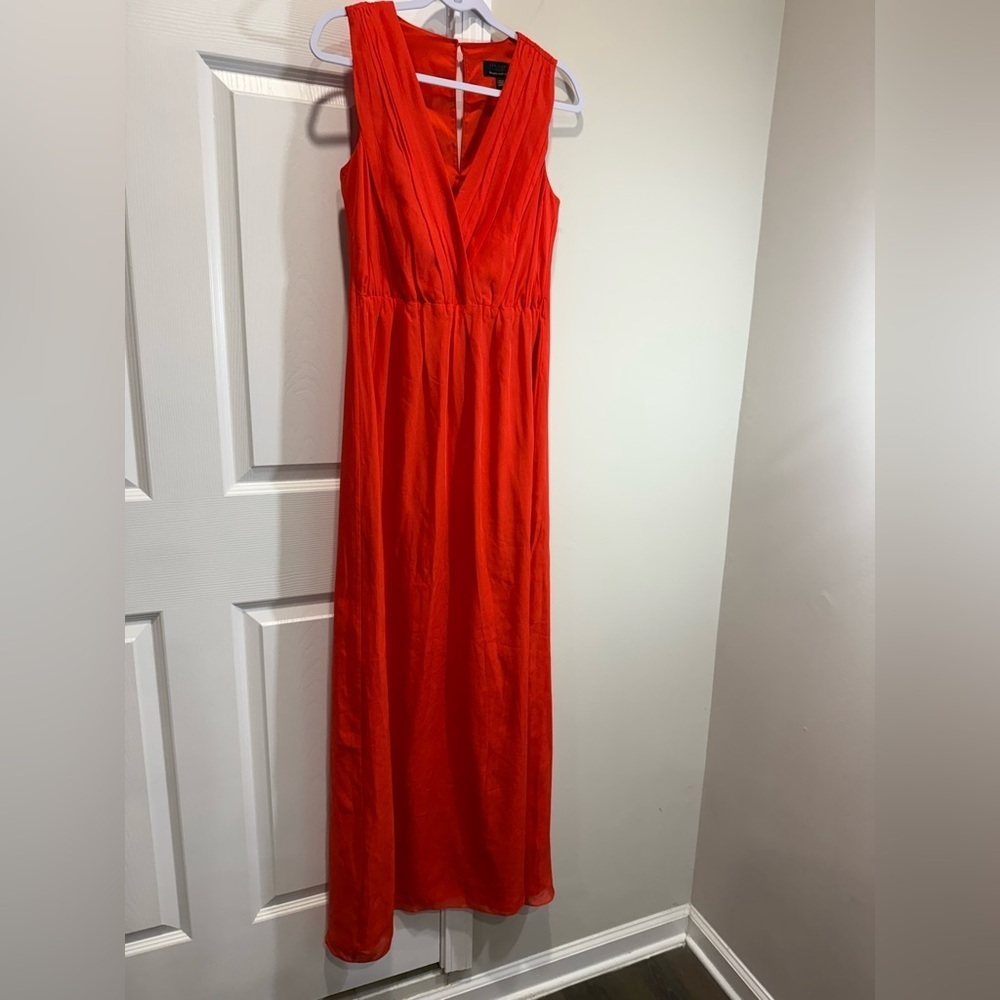 Ted Baker Rosani Maxi Dress 100% Silk
Red Size 1UK / 4US